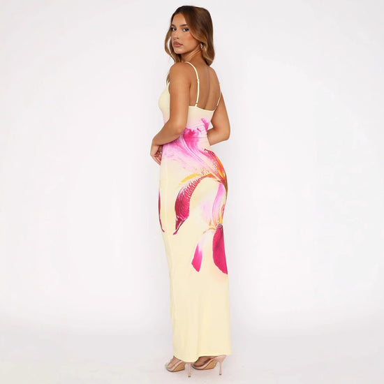 Summer New Sexy Strap Long Dress